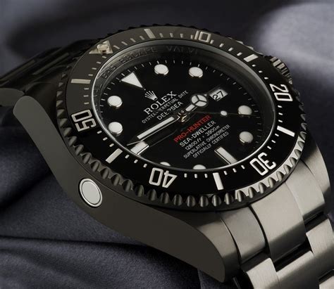 black rolex sea dweller|rolex sea dweller price guide.